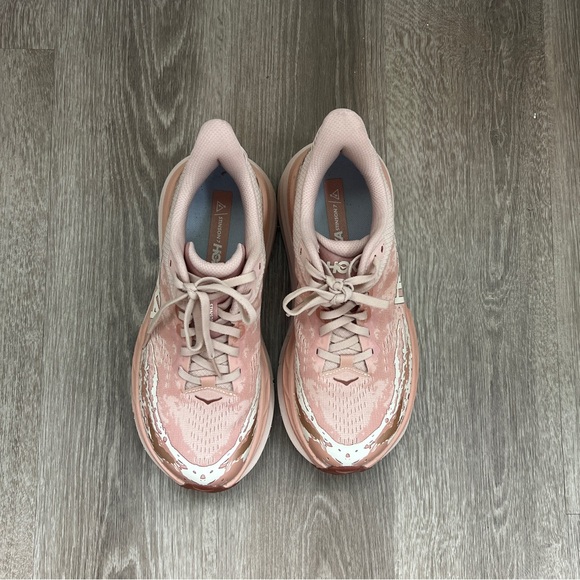 Hoka Stinson 7 Trail Running Pink Shoes Women’s Size 8 - Picture 7 of 8